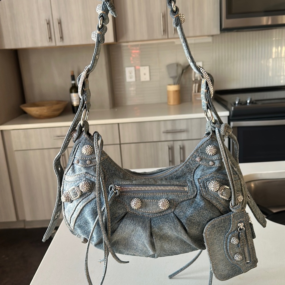 Denim Balenciaga Bag